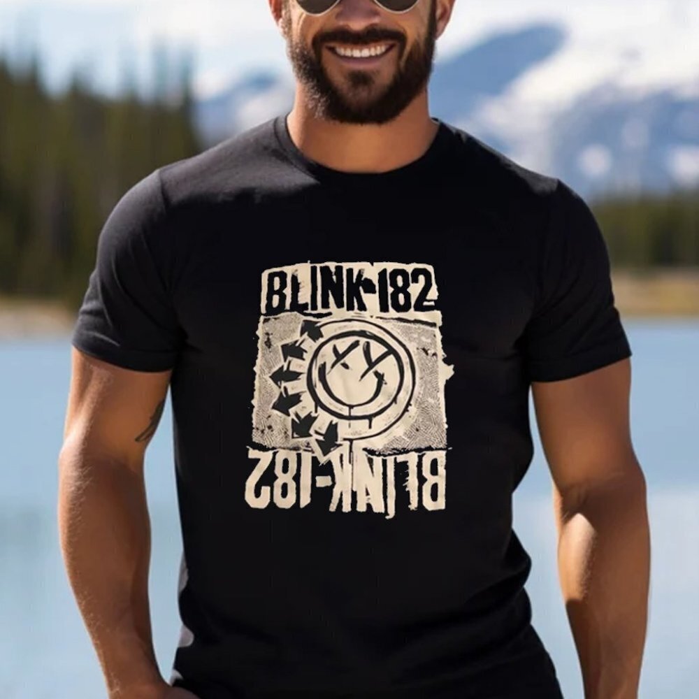 Blink 182 Shirt Band Shirt Blink 182 Concert Tshirt Gift For Fan